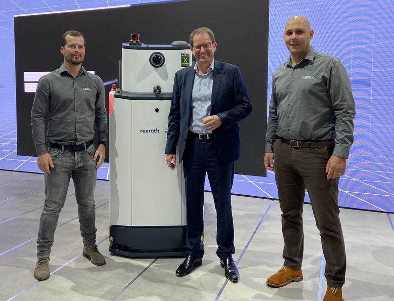 AGILOX und Bosch Rexroth schließen Partnerschaft für autonome mobile Roboter 